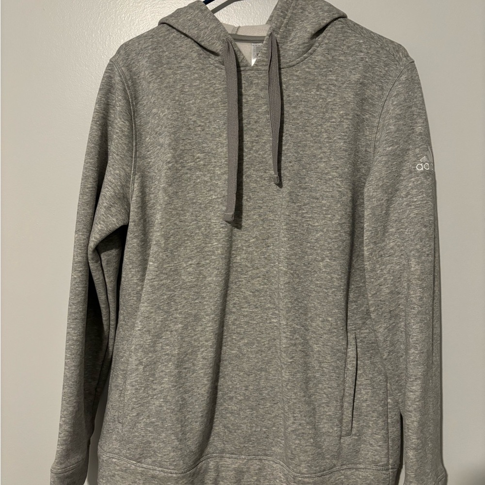 Adidas Ladies Grey Hoodie